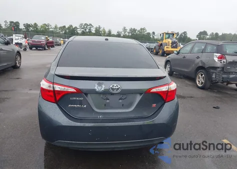 2015 Toyota Corolla S Plus из США, поврежденный, VIN 5YFBURHE9FP276838